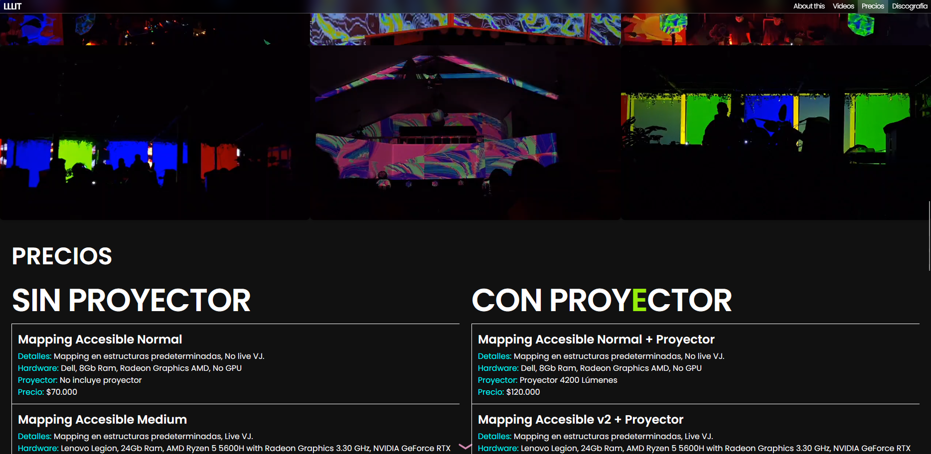 LLLIT · Visuales en Vivo & Música Electrónica - vista 4